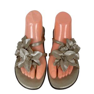 b.o.c Tan Floral Sandals